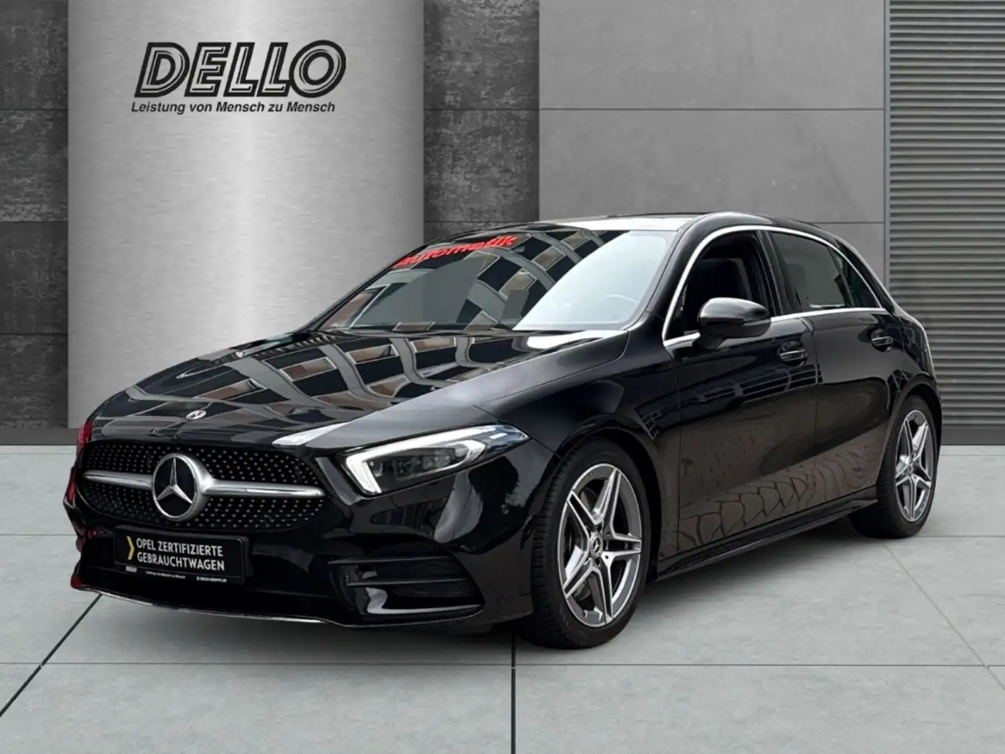 Mercedes-Benz A 250 AMG-Line Panorama Multibeam Navi Alcantara Sitzh. Schwarz - 1