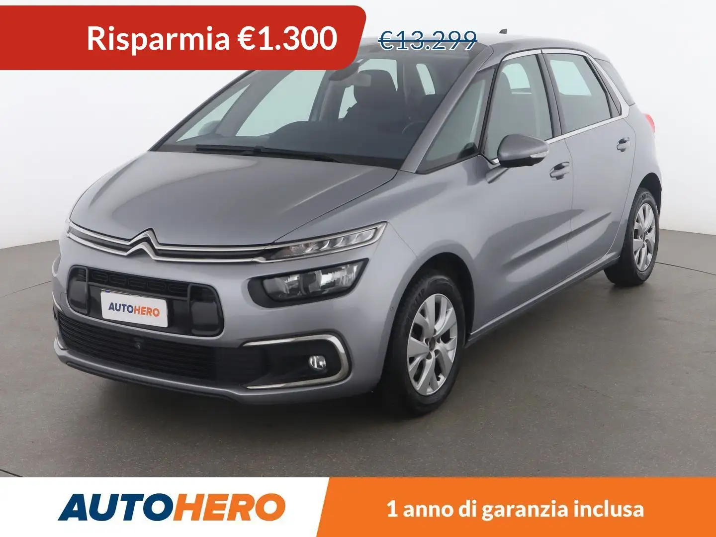 Citroen C4 SpaceTourer 1.5 Blue-HDi Feel 130 CV Grigio - 1