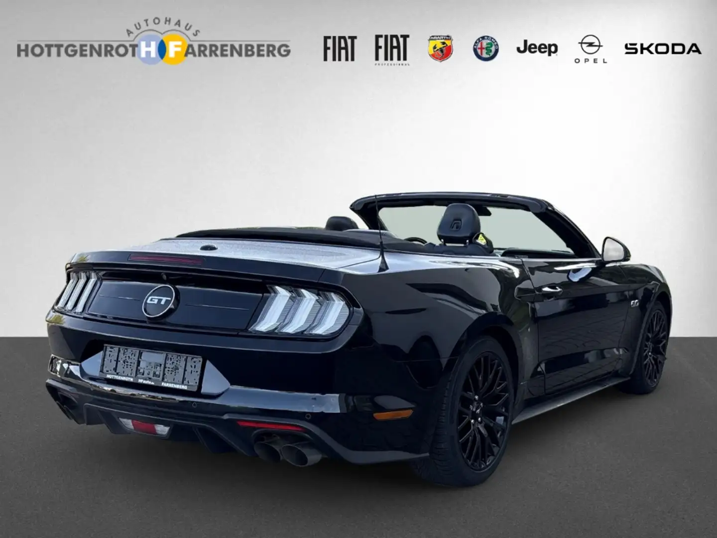 Ford Mustang 5.0 Ti-VCT V8 Convertible GT Schwarz - 2