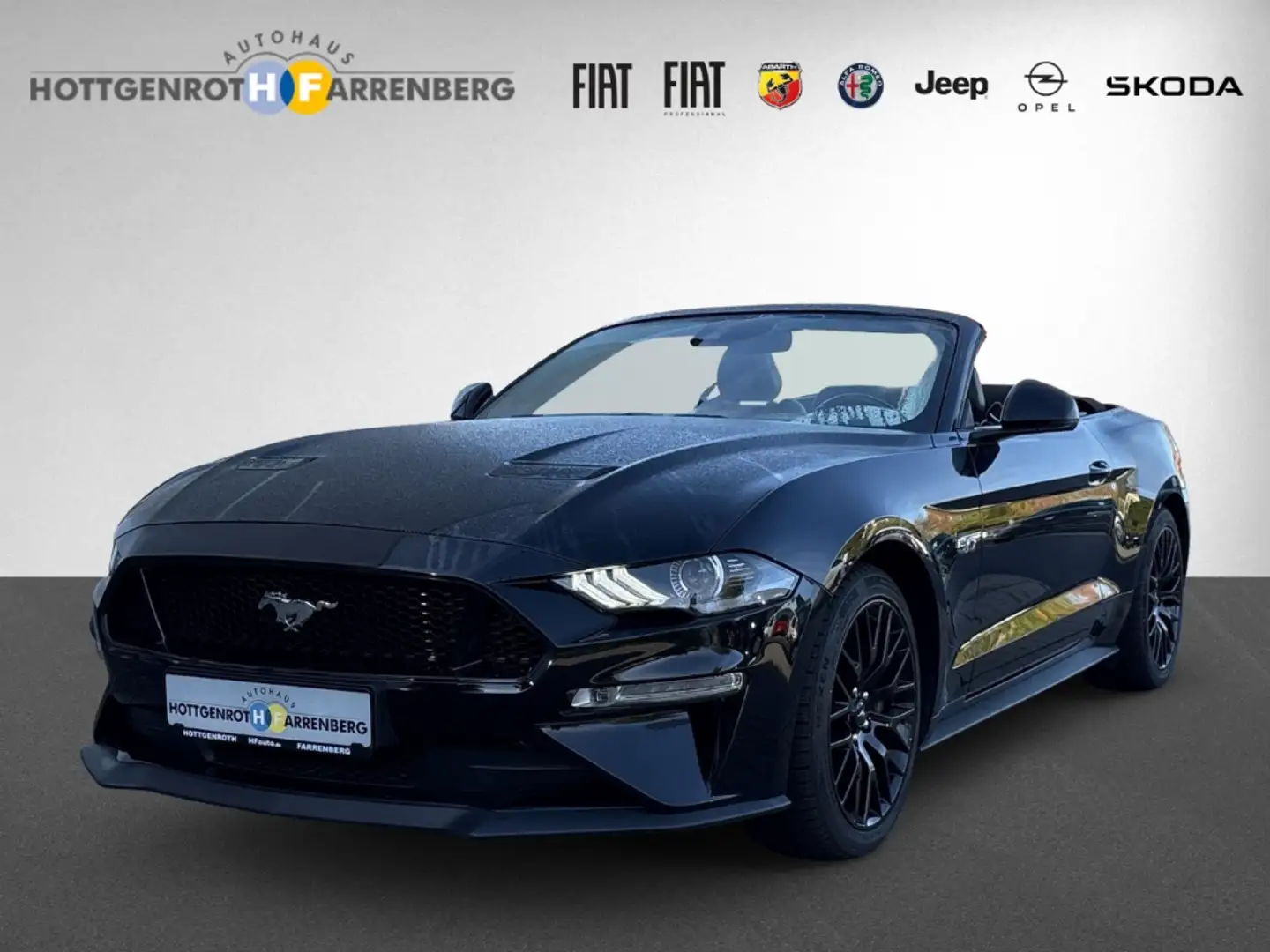 Ford Mustang 5.0 Ti-VCT V8 Convertible GT Schwarz - 1