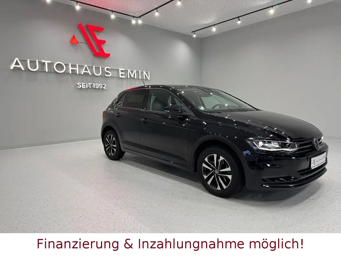 Volkswagen Polo VI 1.0 TSI United *1.HAND,LED,PANORAMA!* Noir - 1