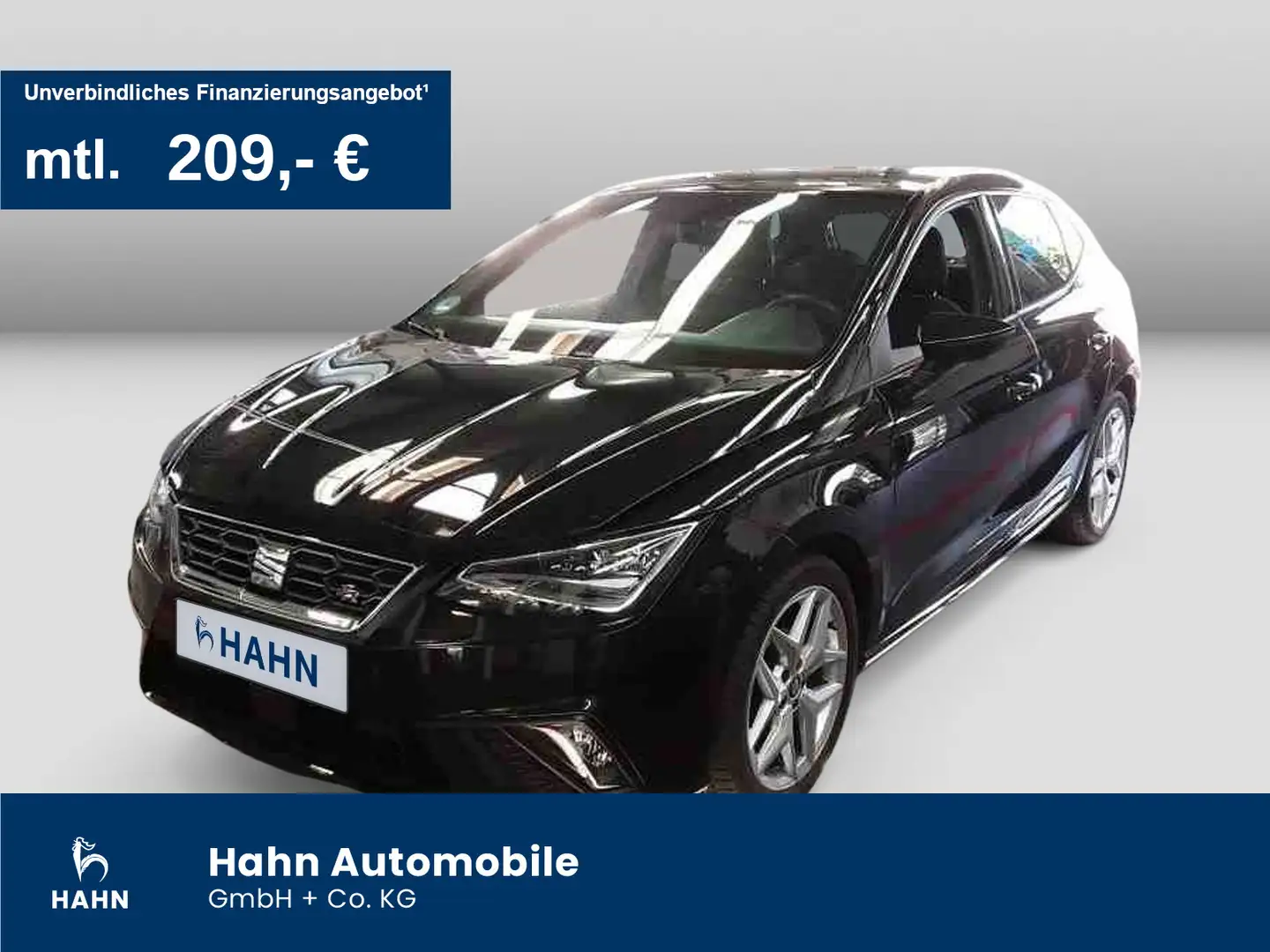 SEAT Ibiza 1.0TSI FR LED Navi Beats CAM Sitzh APP-Con Schwarz - 1