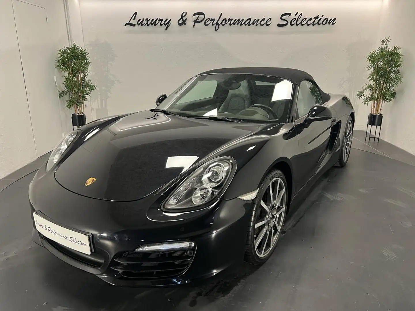 Porsche Boxster 981 2.7 265ch PDK - Flat 6 - 85 000km - Magnifique configuration Schwarz - 2
