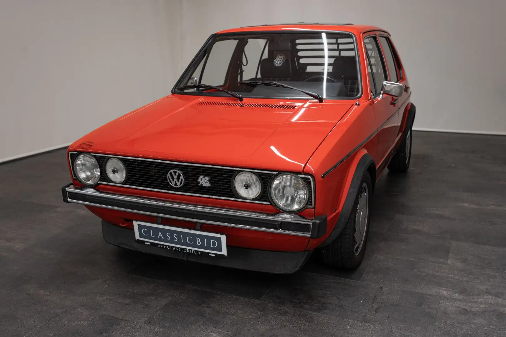 Volkswagen Golf I Diesel Roşu - 1
