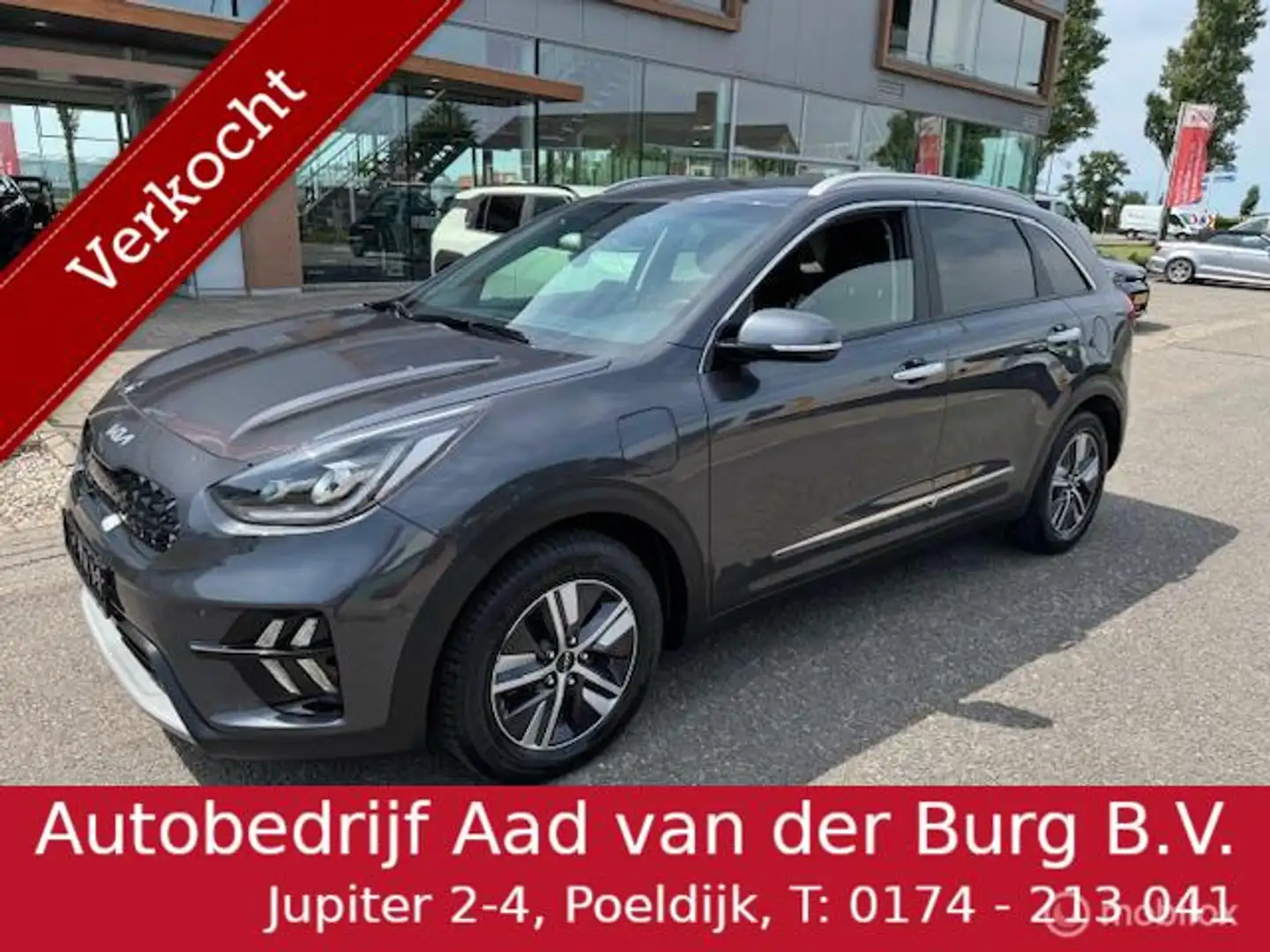 Kia Niro 1.6 GDi PHEV DynamicLine / Plug-inn Hybride / voll Grau - 1