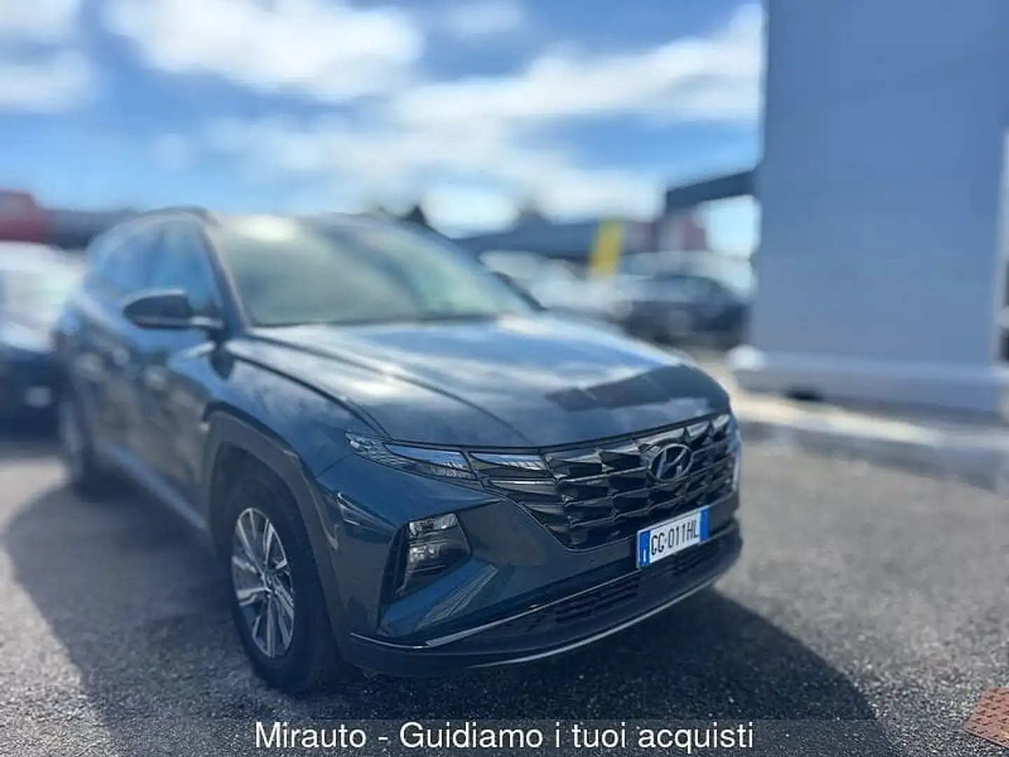 Hyundai TUCSON 3ª serie Tucson 1.6 HEV aut. N Line Grigio - 1