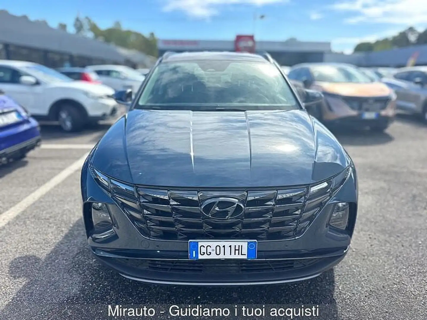 Hyundai TUCSON 3ª serie Tucson 1.6 HEV aut. N Line Grigio - 2