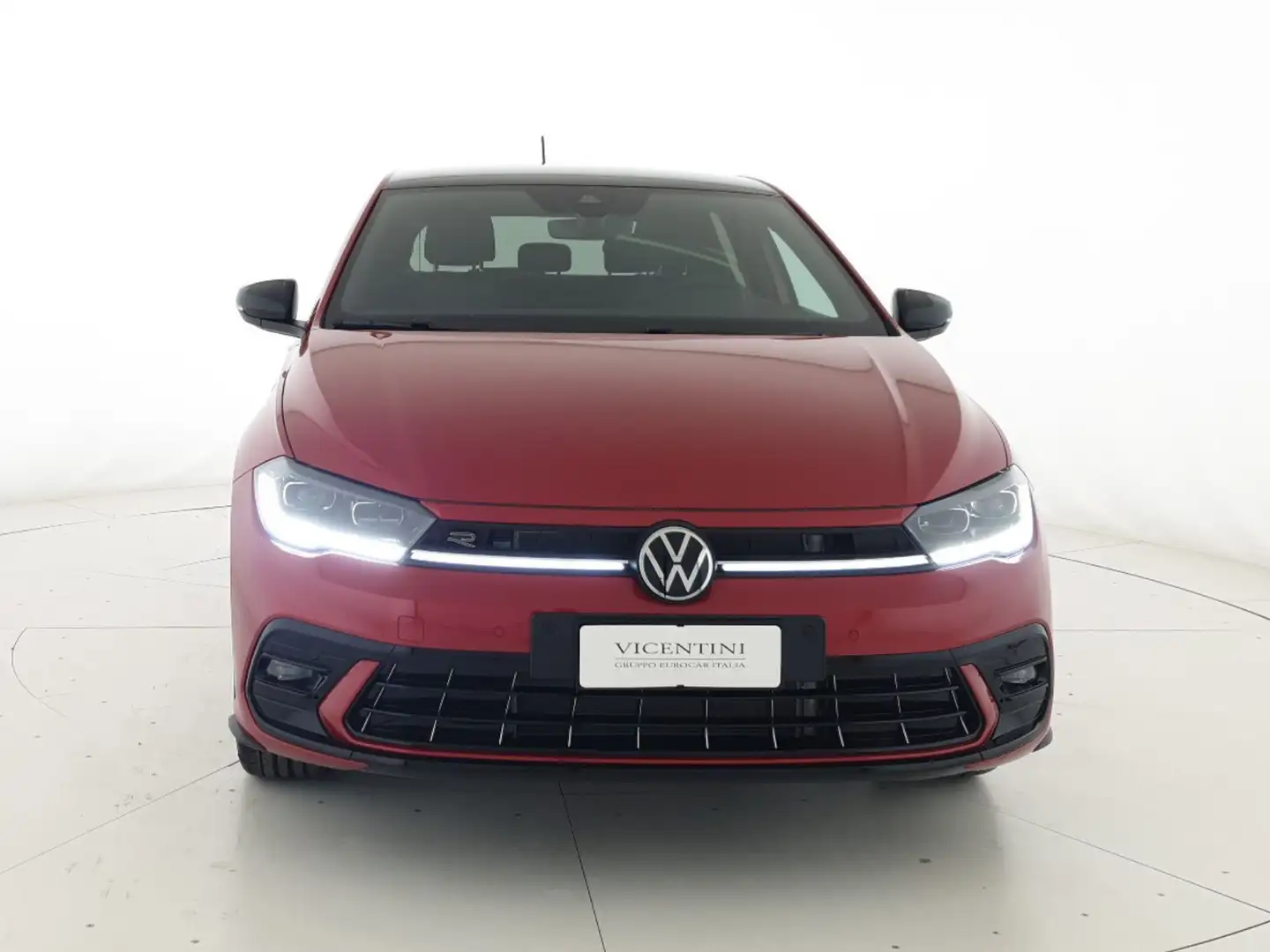 Volkswagen Polo Plus 1.0 tsi r-line plus 95cv dsg Rojo - 2