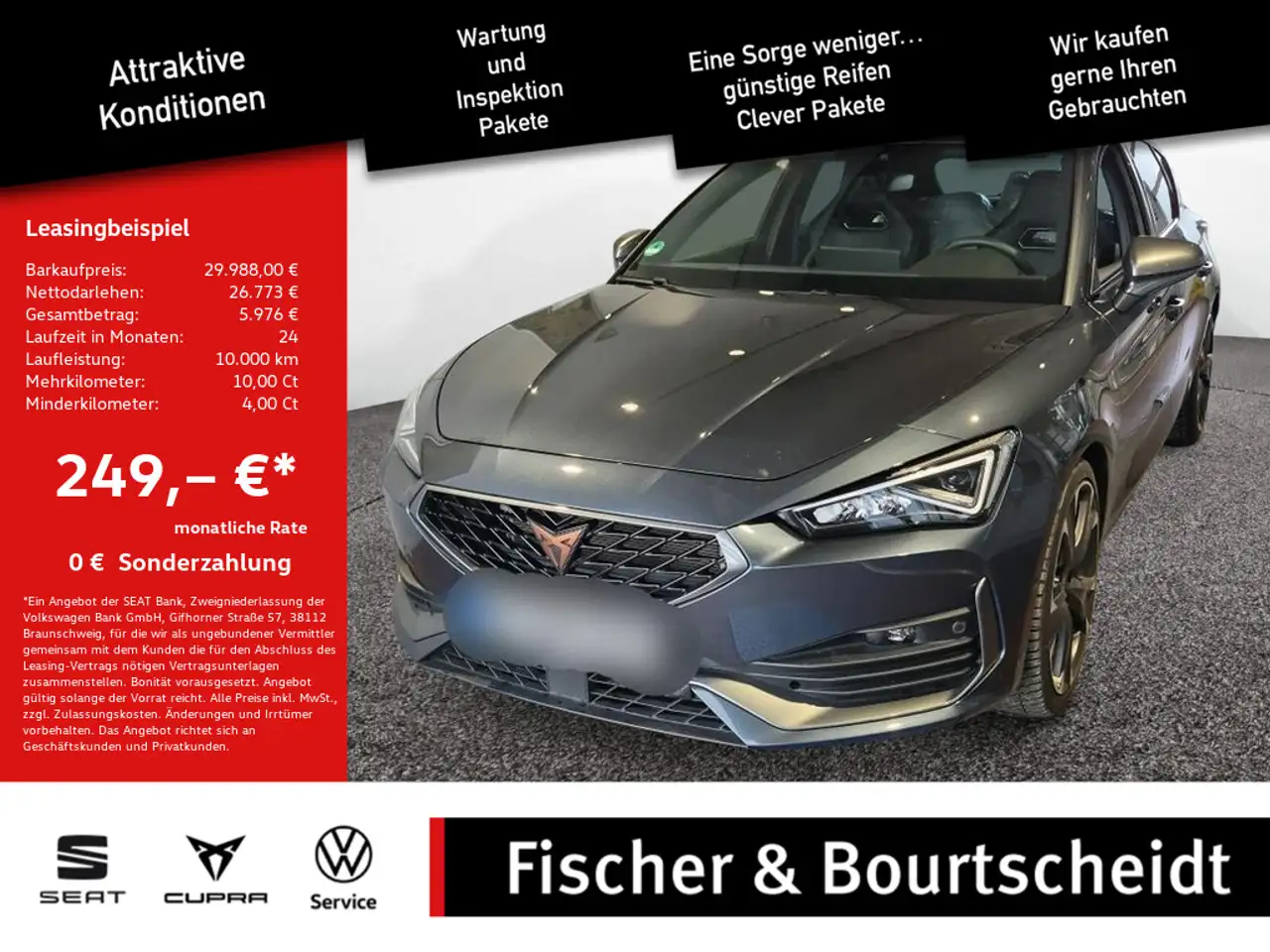 Cupra Leon 2.0 TSI VZ PDC DCC KAMERA NAVI ACC LED