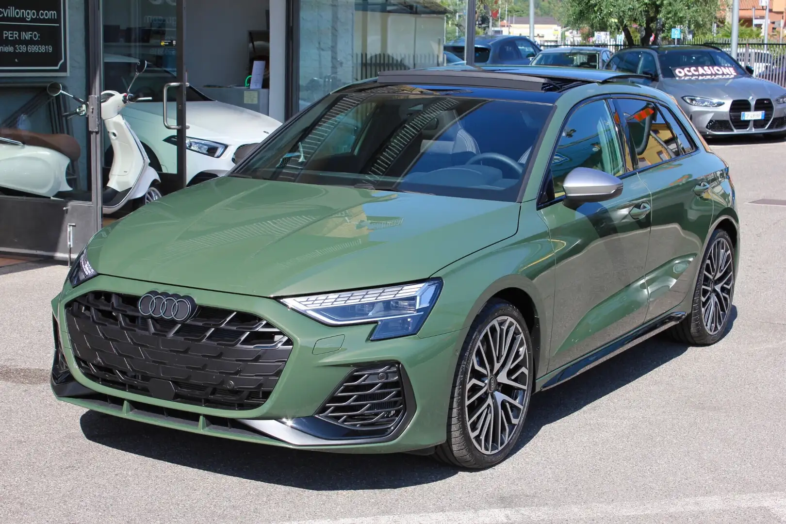 Audi S3 SPB TFSI QUATTRO S-TRONIC TETTO APRIBILE Verde - 1