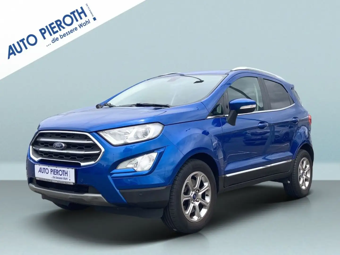 Ford EcoSport 1.0 EcoBoost Aut. TITANIUM Bleu - 1