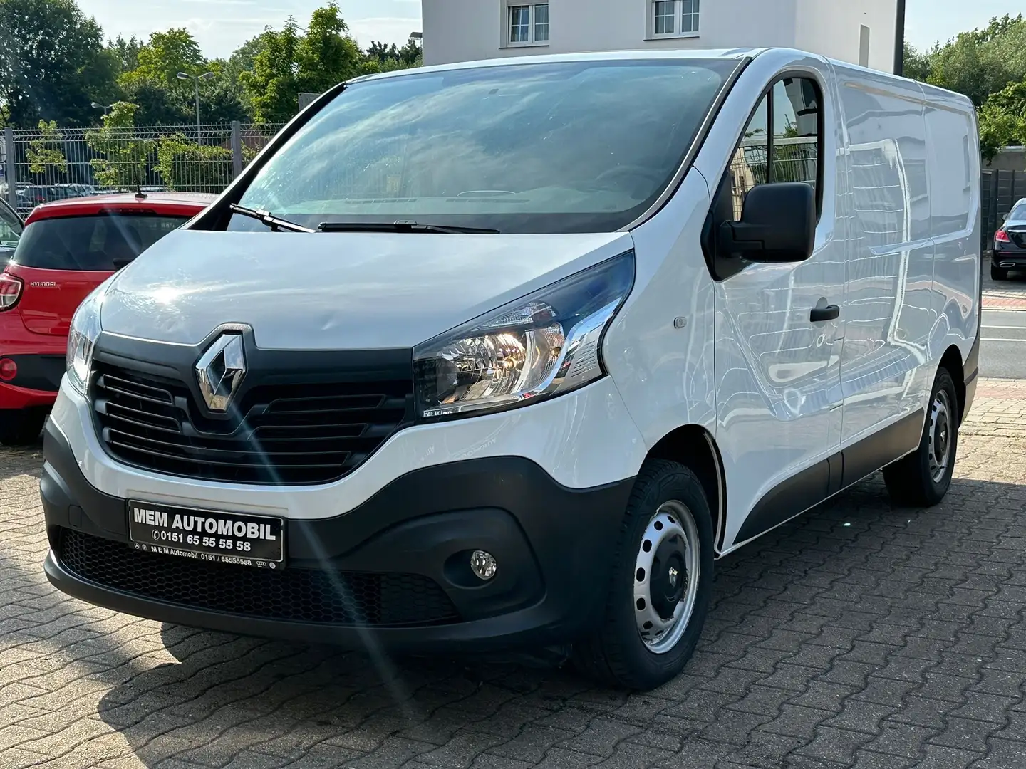 Renault Trafic 1.6 DCI L1H1 2,7t 1hand Unfallfrei scheckheft PDC Weiß - 2