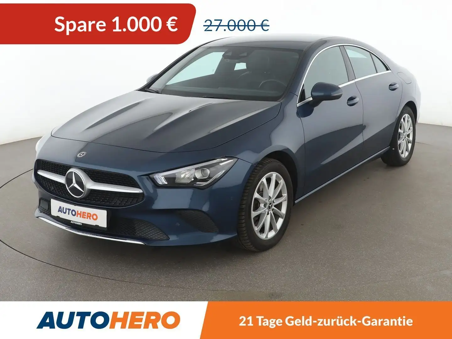 Mercedes-Benz CLA 220 CLA 220 Progressive Aut.*NAVI*LED*TEMPO*CAM*PDC* Blauw - 1
