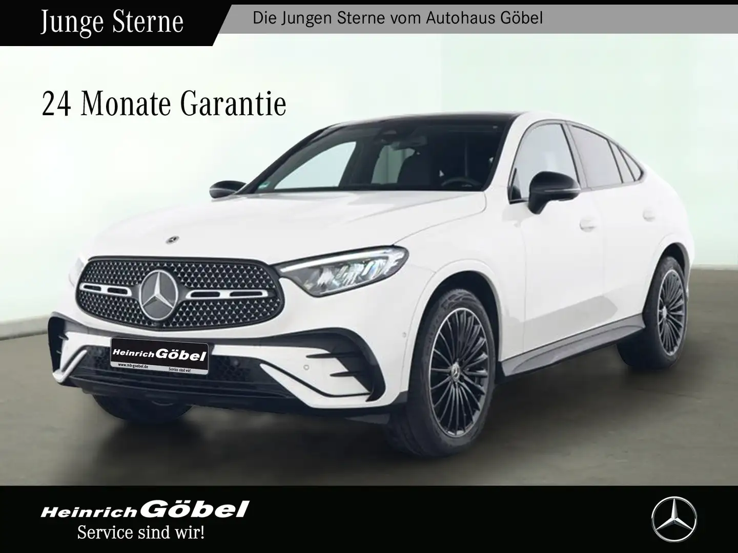 Mercedes-Benz GLC 300 4M AMG+PANO+AHK+NIGHT+MEMORY+CARPLAY Blanc - 1