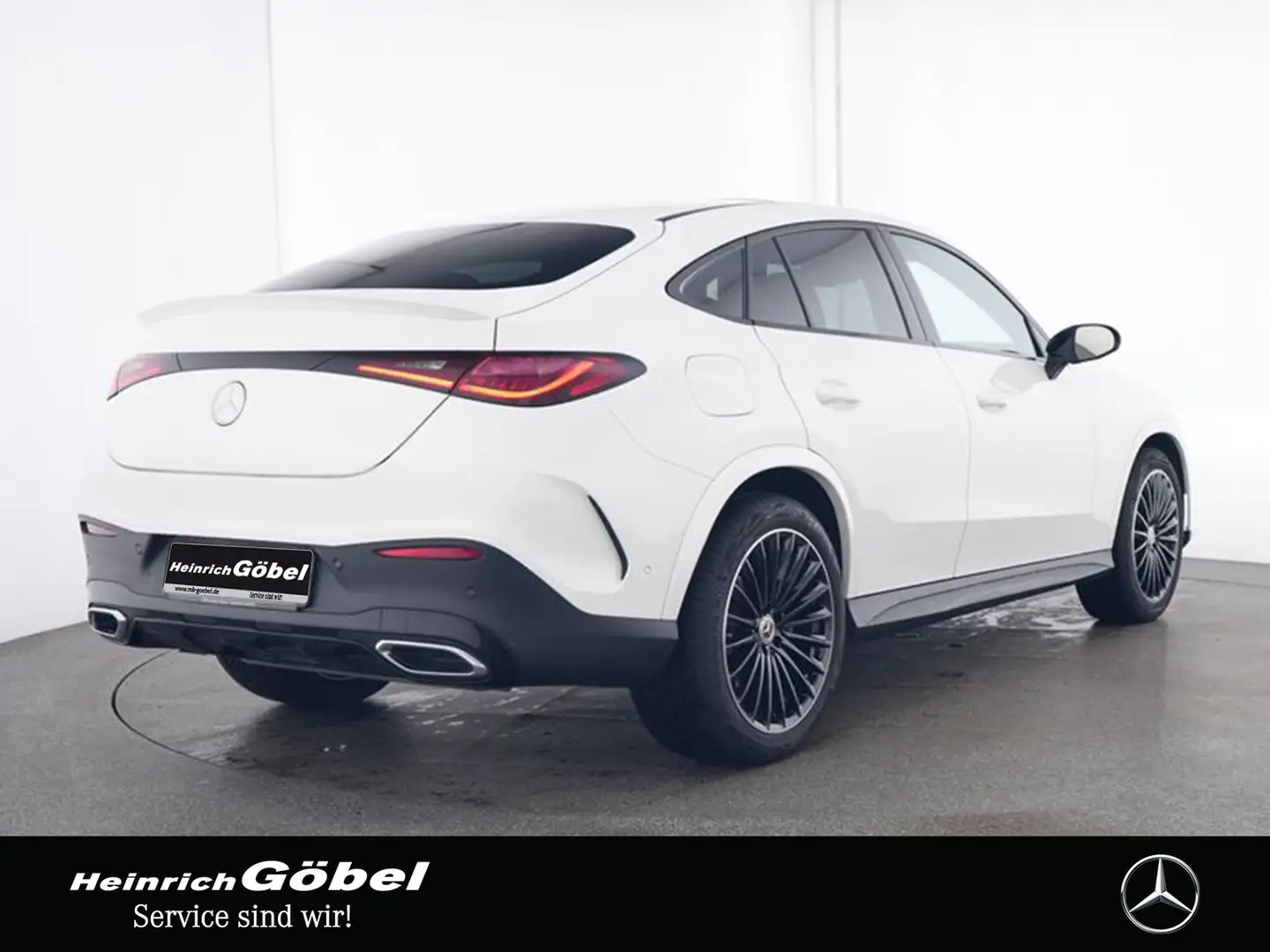 Mercedes-Benz GLC 300 4M AMG+PANO+AHK+NIGHT+MEMORY+CARPLAY Blanc - 2