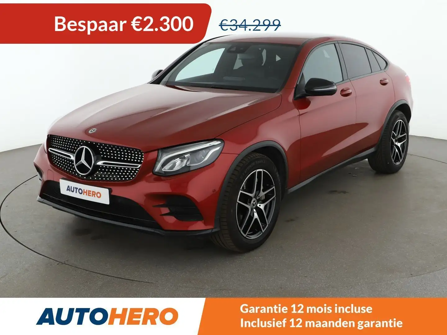 Mercedes-Benz GLC 220 GLC 220 d 4Matic AMG Line Red - 1