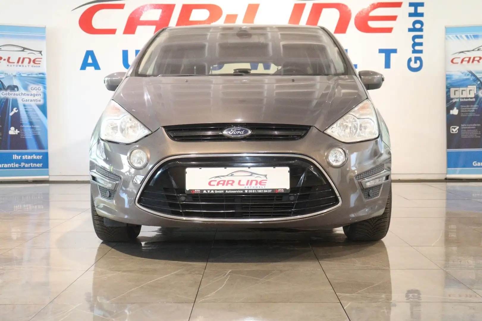 Ford S-Max 2.0 TDCi *7-Sitzer *Automatik*Navi*RFK*PDC Grau - 2
