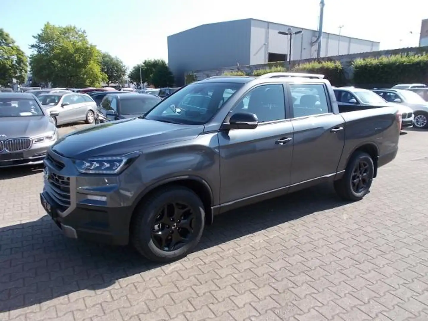 SsangYong Musso Musso Grand 4WD Leder LED Navi Grigio - 1