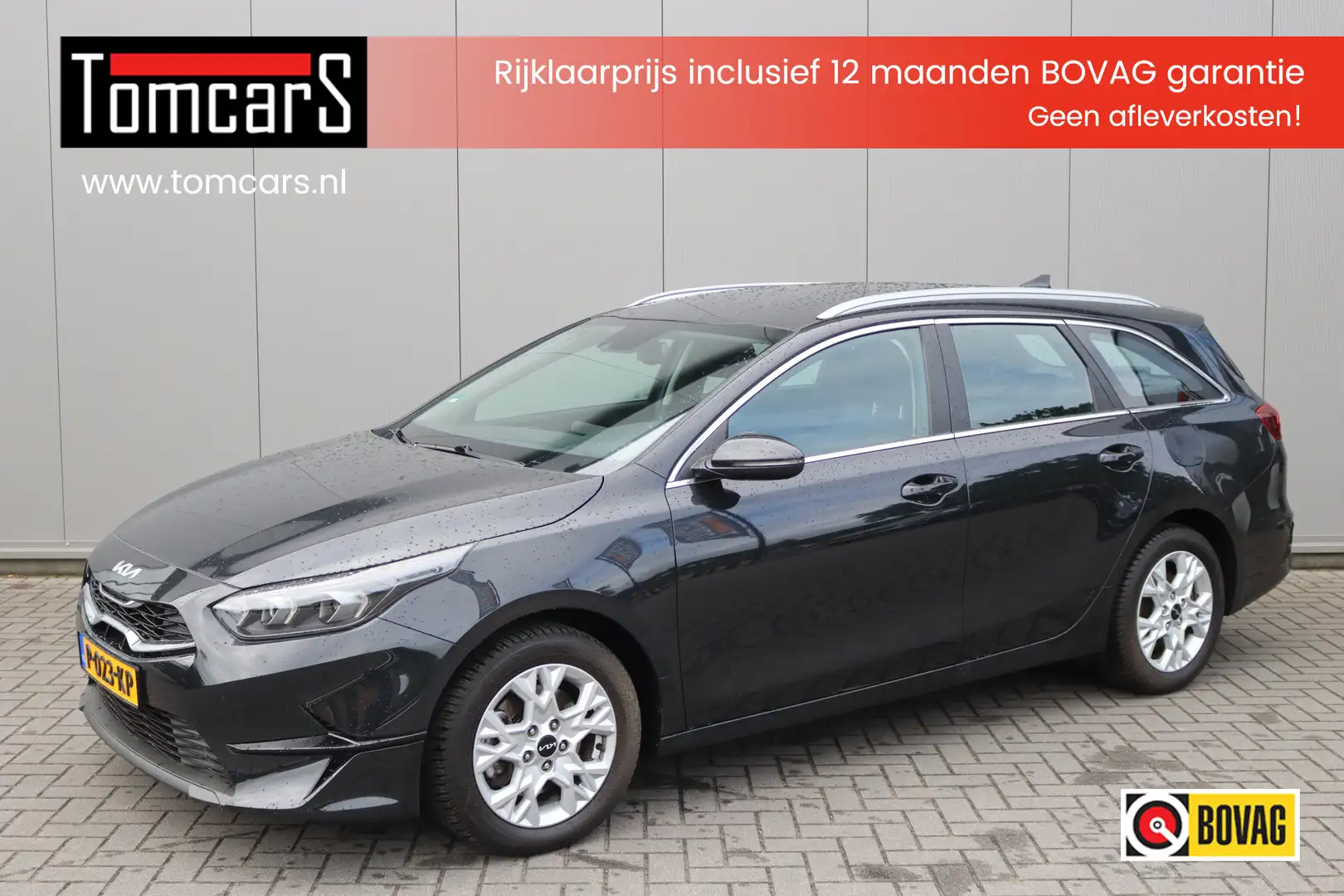Kia Ceed SW / cee'd SW Sportswagon 120PK T-GDi DynamicLine Facelift/Navig Zwart - 1