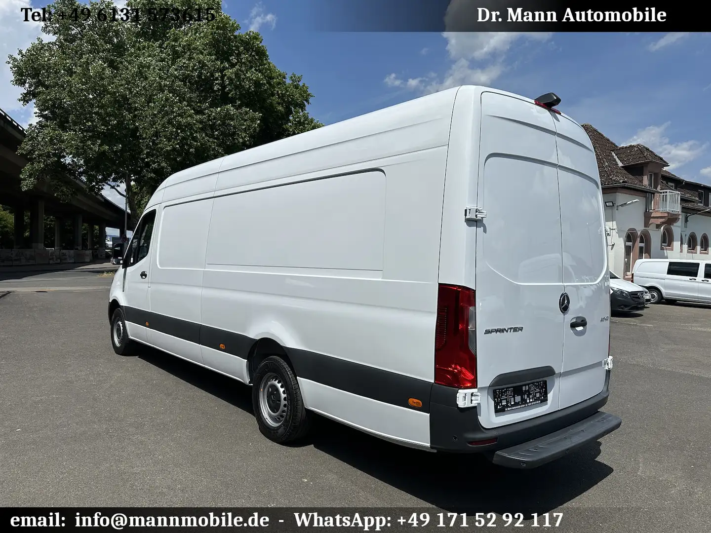 Mercedes-Benz Sprinter 317 CDI Maxi XXL L4 6 mtr. Ladelänge Blanc - 1