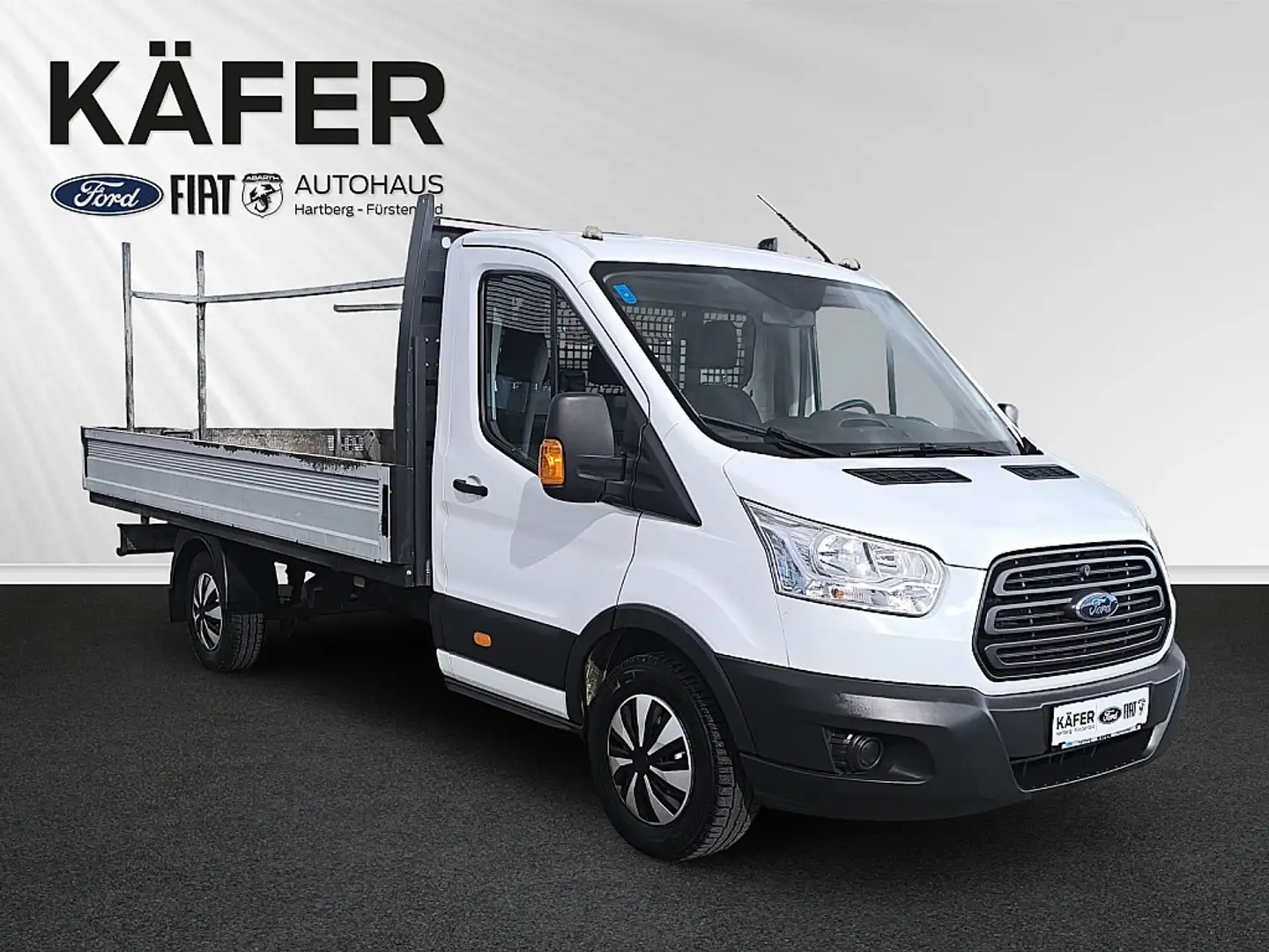 Ford Transit Transit Pritsche Einzelkabine Front L4H1 350 Am... Weiß - 1
