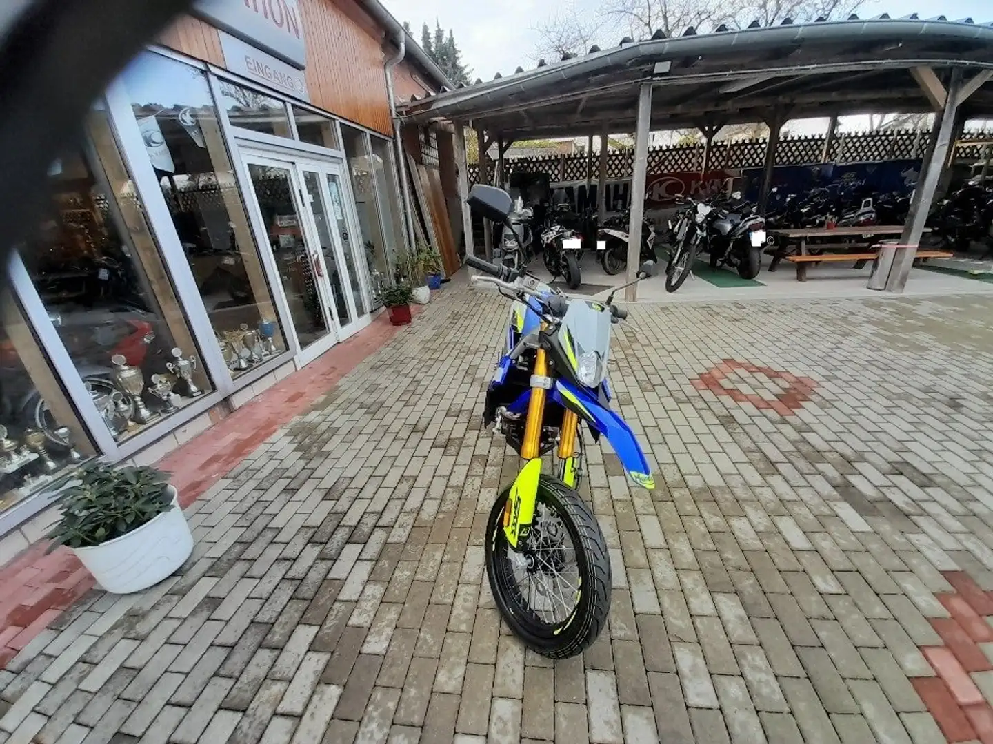 Mondial SMX 125i SUPERMOTO Bleu - 2