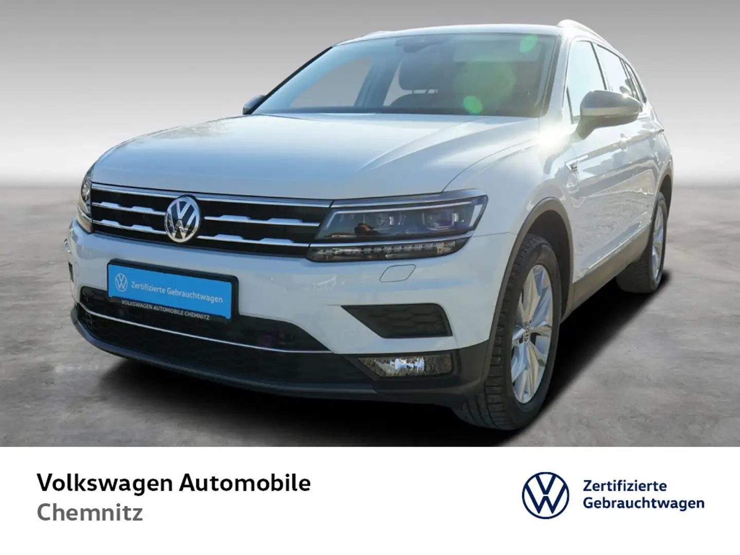 Volkswagen Tiguan Allspace 2.0TDI Highline 7-Sitze Navi AHZ Weiß - 1