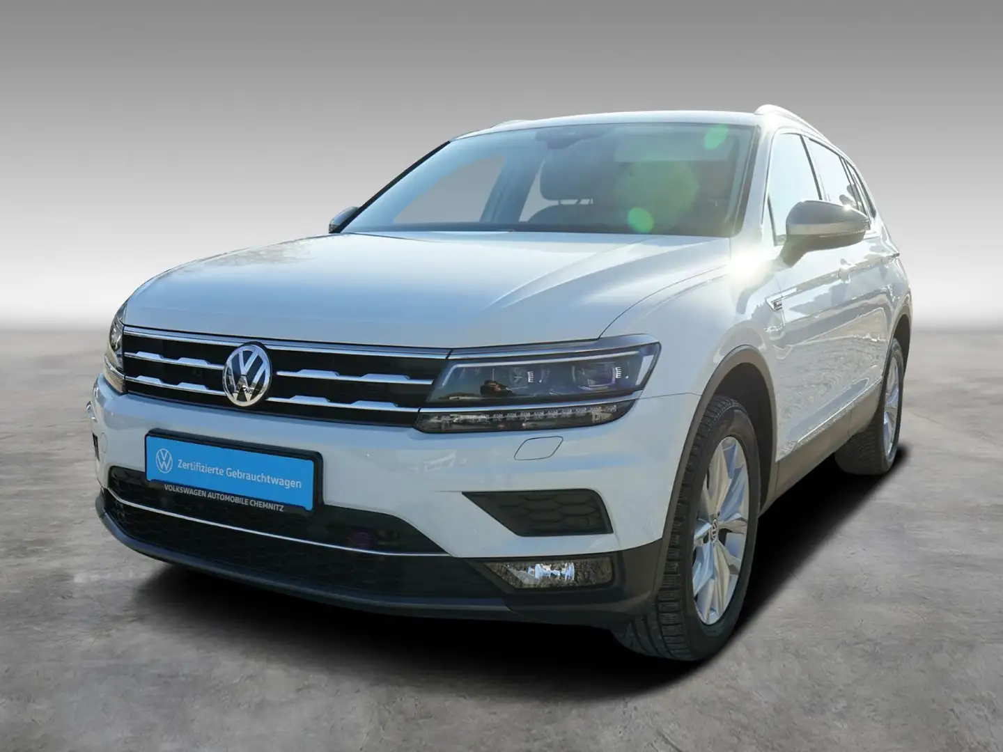 Volkswagen Tiguan Allspace 2.0TDI Highline 7-Sitze Navi AHZ Weiß - 2