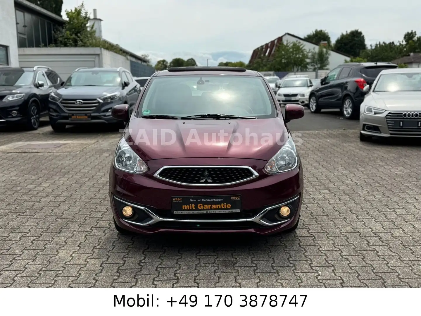 Mitsubishi Space Star Edition1.2L Elktr.Flatdach*NAVI*2HAND Rojo - 2