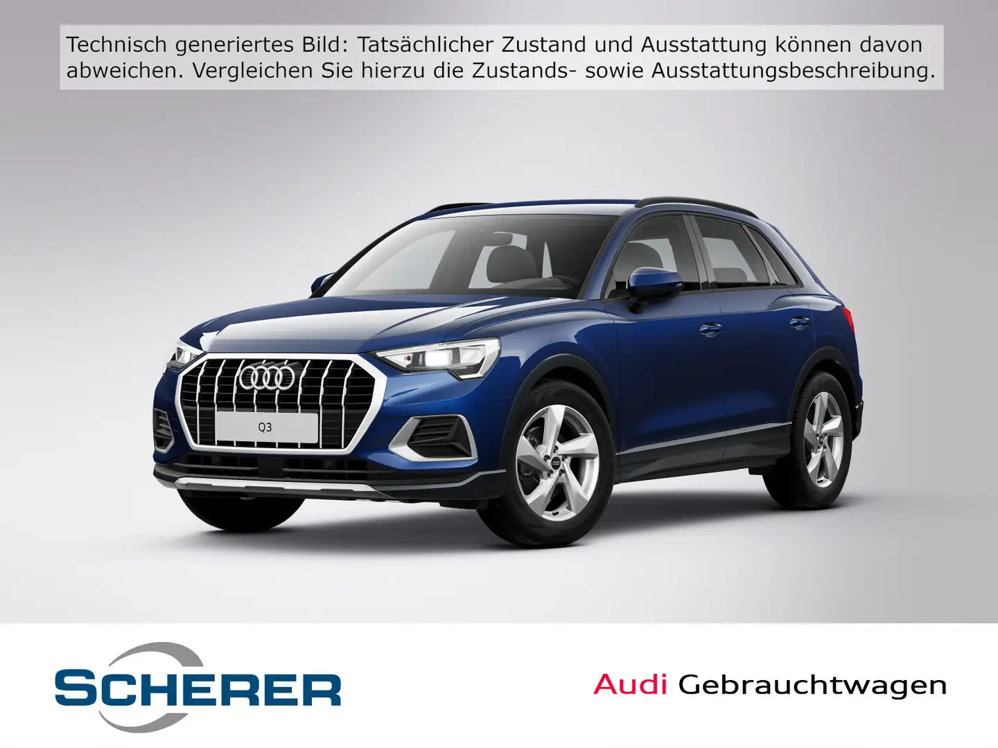 Audi Q3 SUV advanced 35 TFSI 110(150) kW(PS) S tronic Bleu - 1