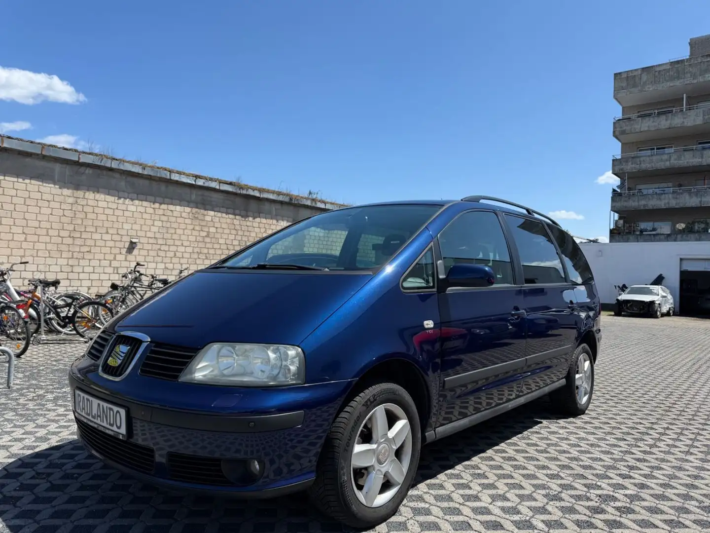 SEAT Alhambra 2.0 TDI Vigo  7 Sitzer Blau - 1