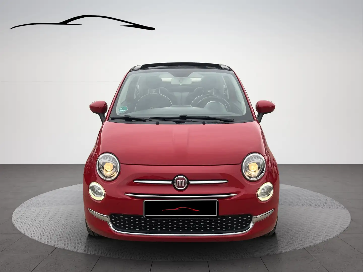 Fiat 500C Lounge Cabrio / LED / KLIMA / 12 MONATE GARANTIE Rouge - 2