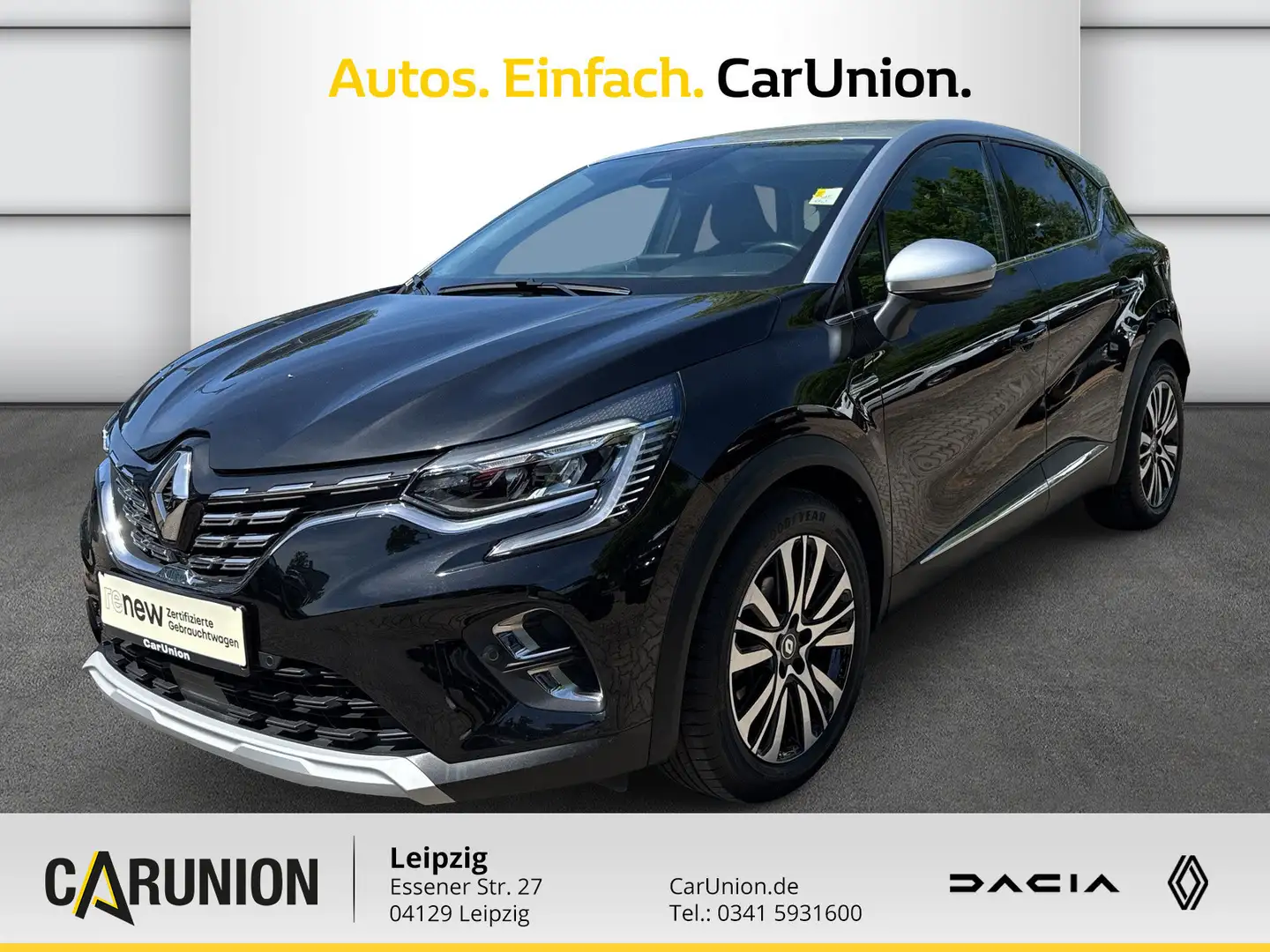 Renault Captur INITIALE PARIS E-TECH 160 Voll-LED,Navi Noir - 1