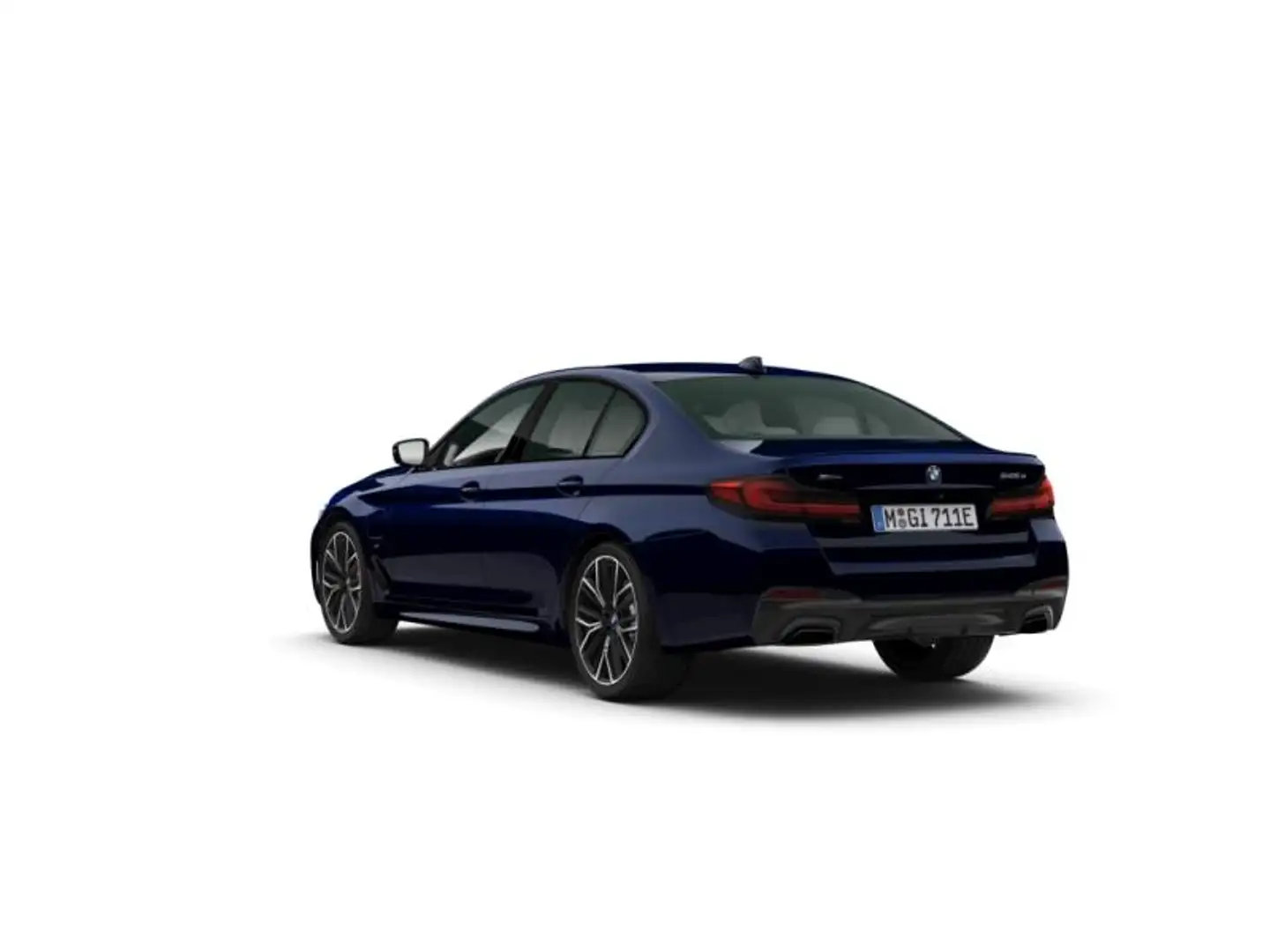 BMW 545 Berline Blau - 2