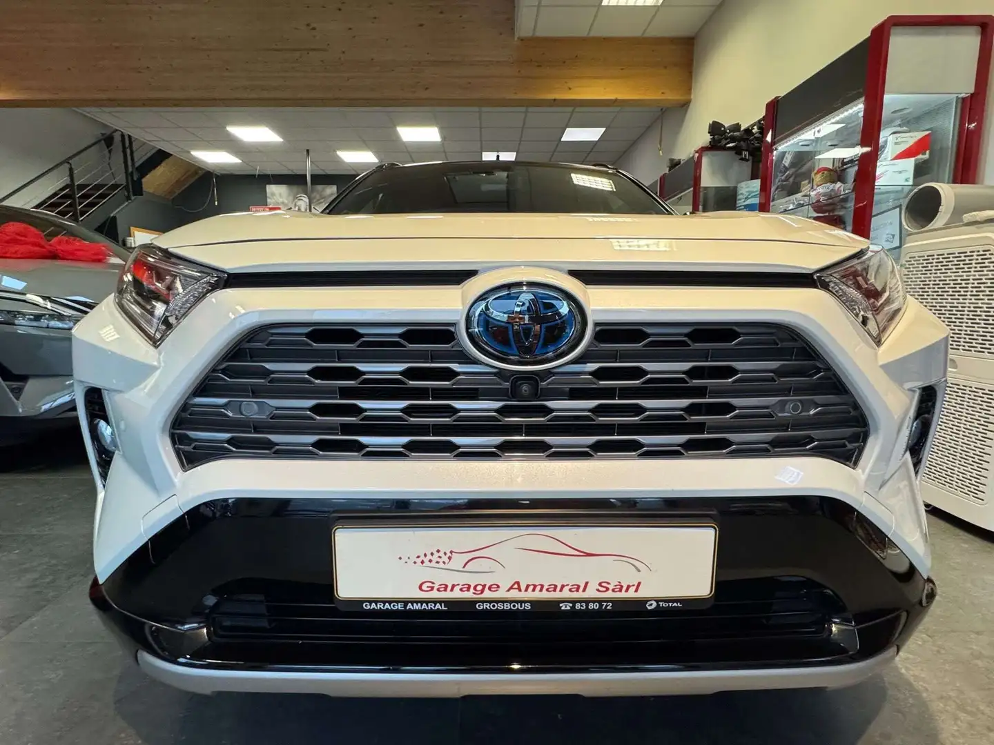 Toyota RAV 4 HYBRID Blanc - 1