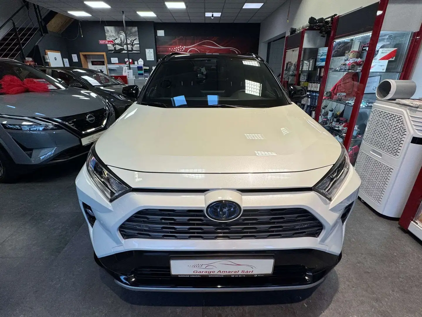 Toyota RAV 4 HYBRID Blanc - 2