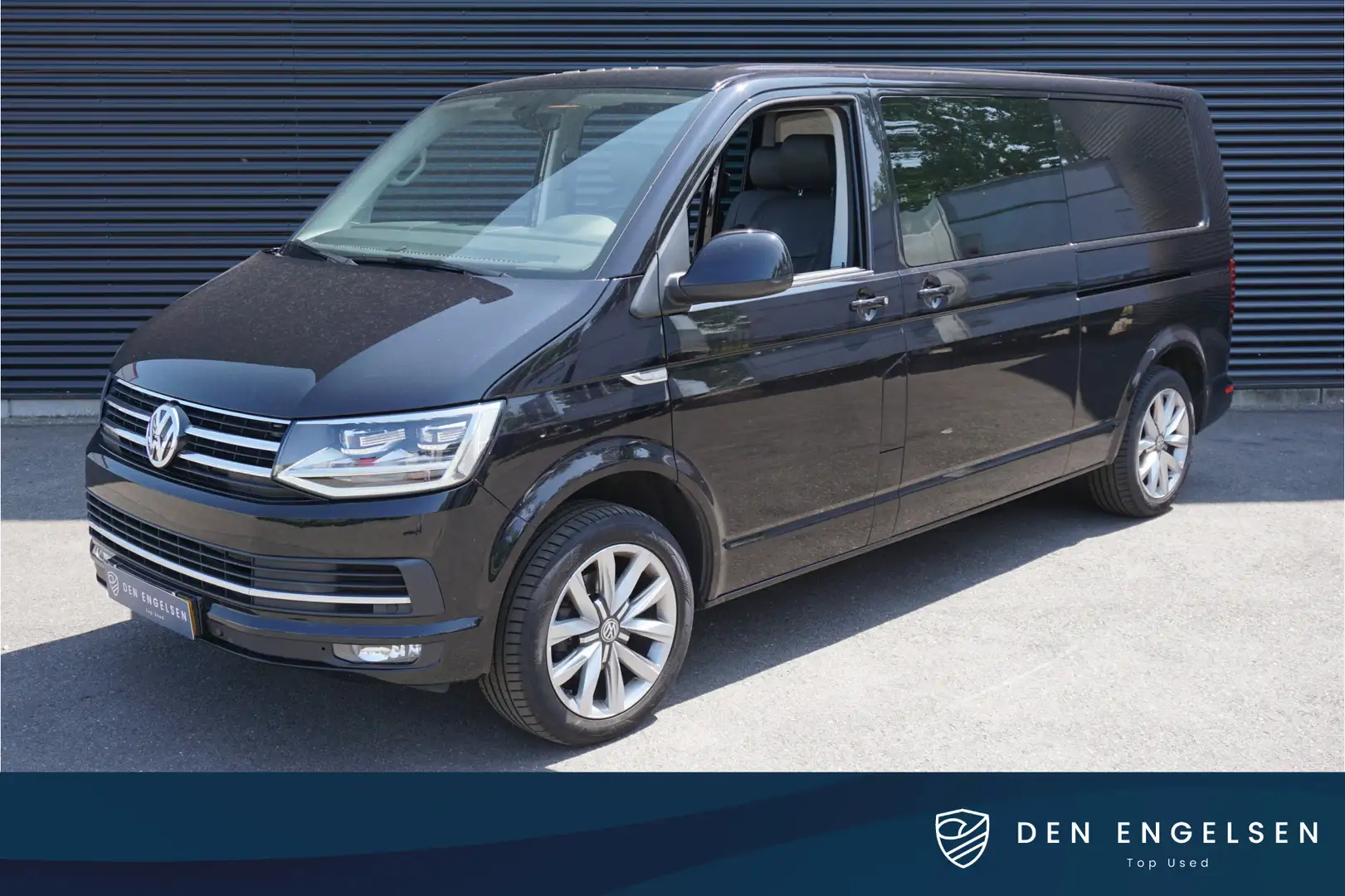 Volkswagen T6 Transporter 28 | 150 PK DSG | L2H1 | Cruise | Navi | Schuifdak Zwart - 1