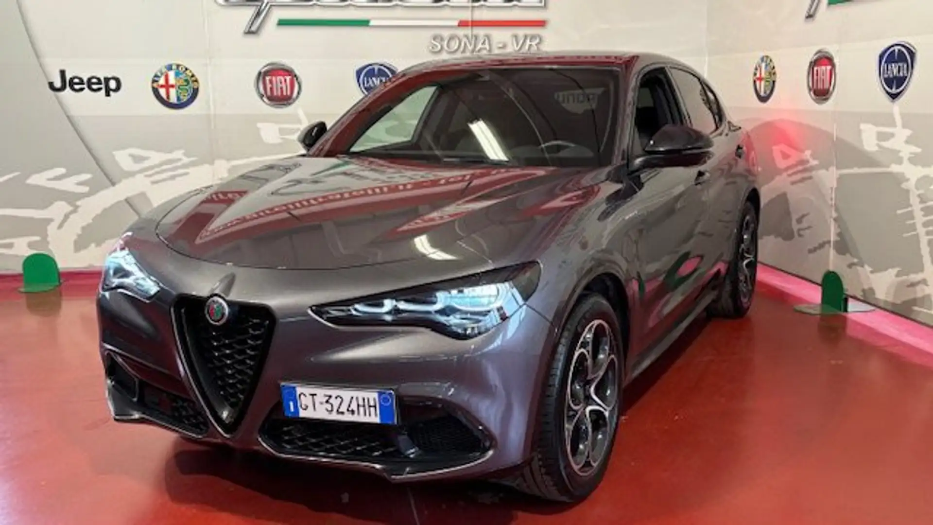 Alfa Romeo Stelvio Stelvio 2.2 Turbodiesel 210 CV AT8 Q4 Veloce Grigio - 2