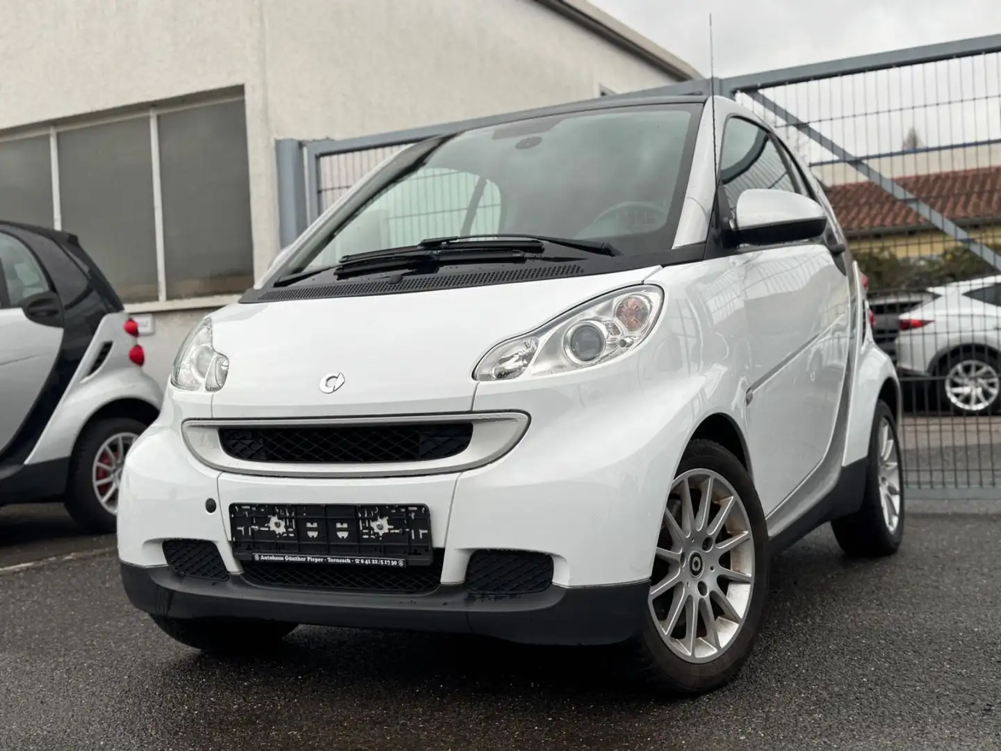 smart forTwo 451*LEDER*CARPLAY*KAMERA*KLIMA Weiß - 2