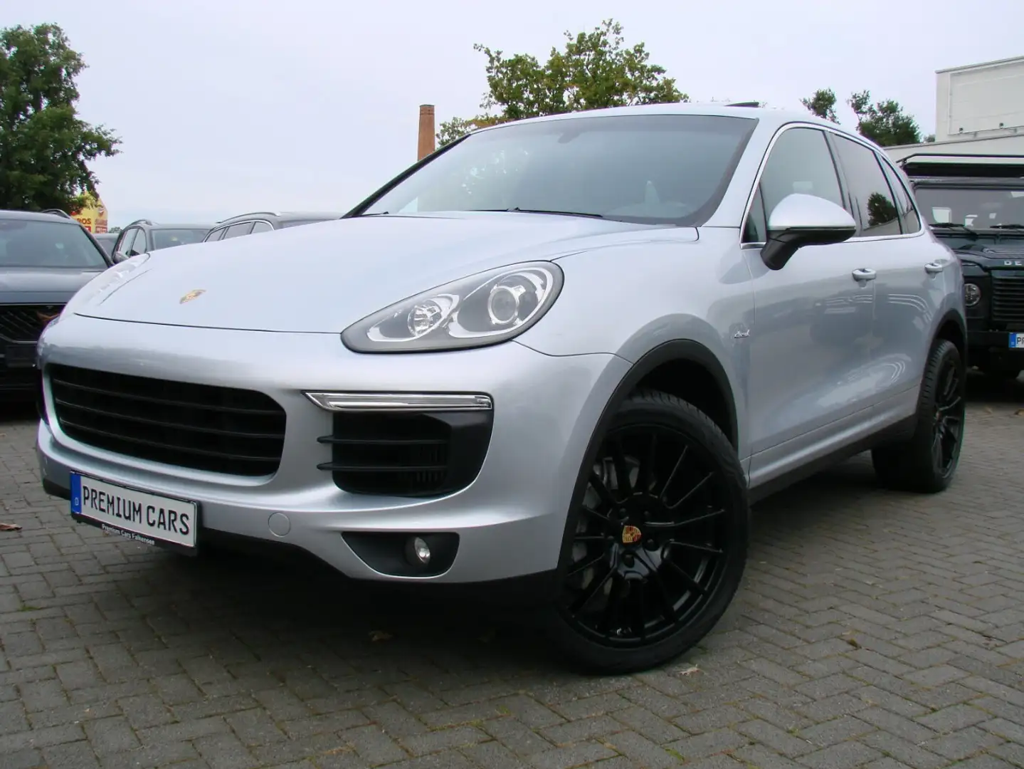 Porsche Cayenne Diesel Leder Navi Schiebedach Bose Memory Argent - 2