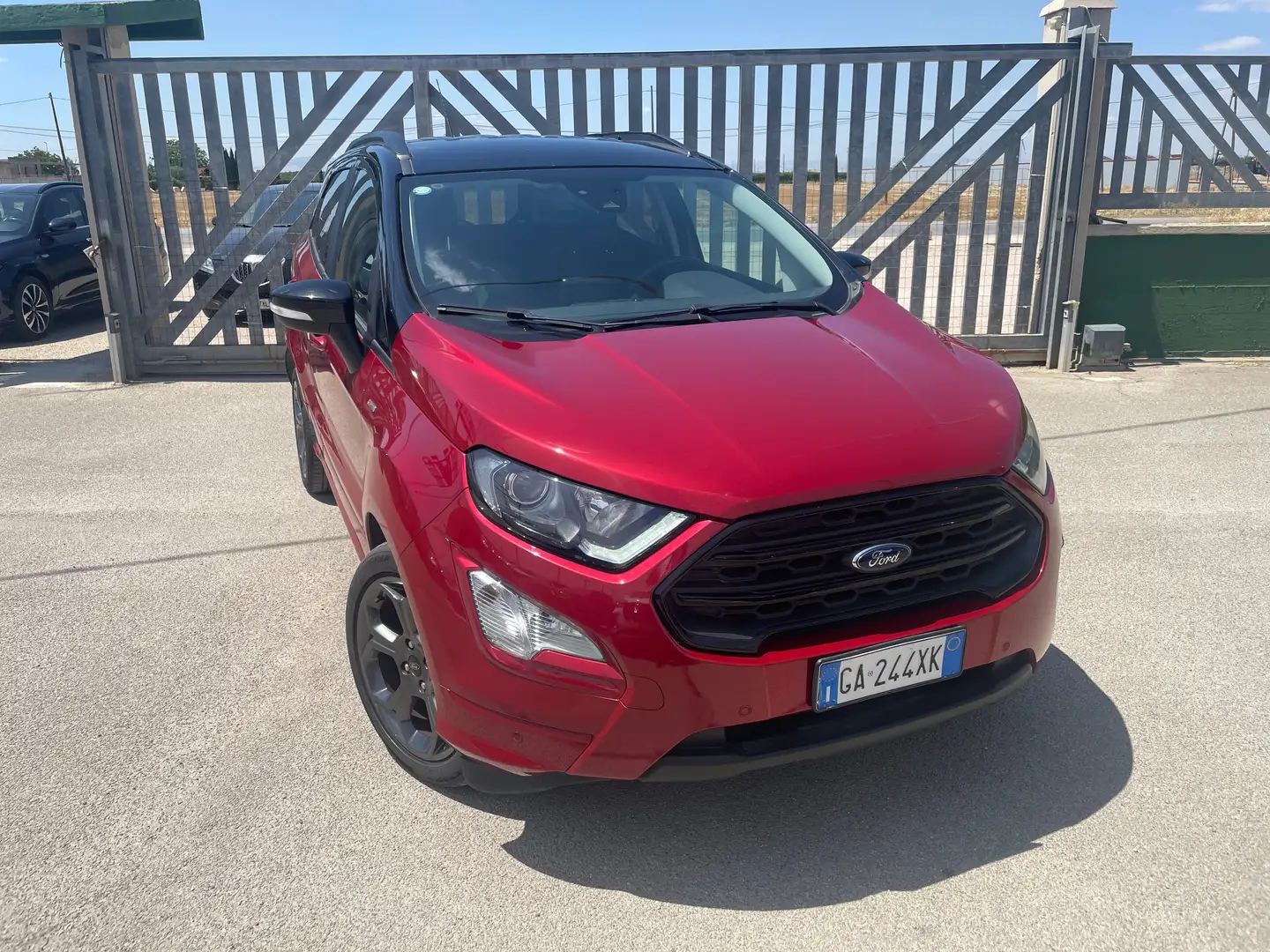 Ford EcoSport 1.5 ecoblue 95CV ST-Line Black Edition Rot - 1