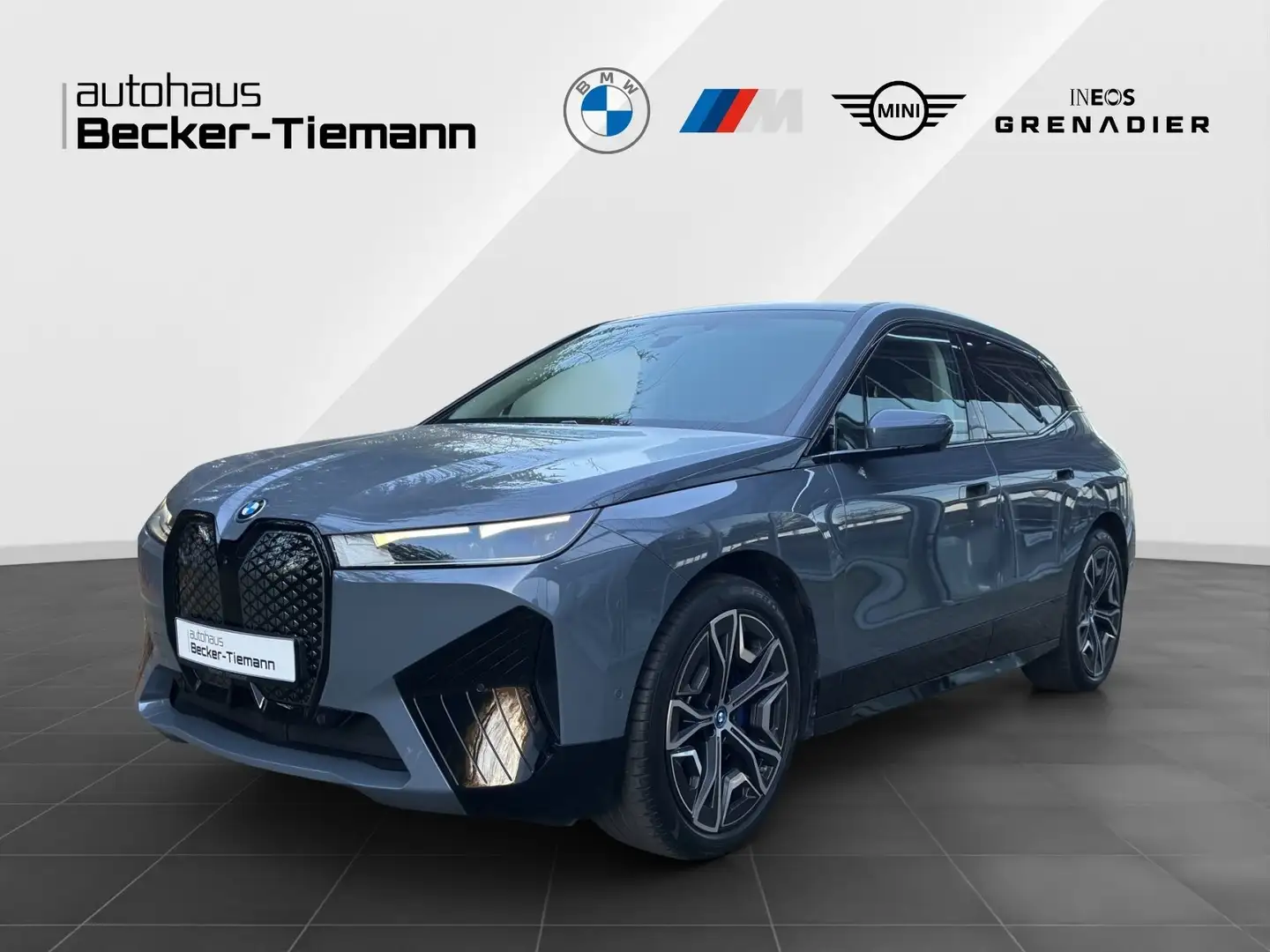 BMW iX xDrive40 Sportpaket | AHK | ACC | 360° | HarmanK e Grau - 1