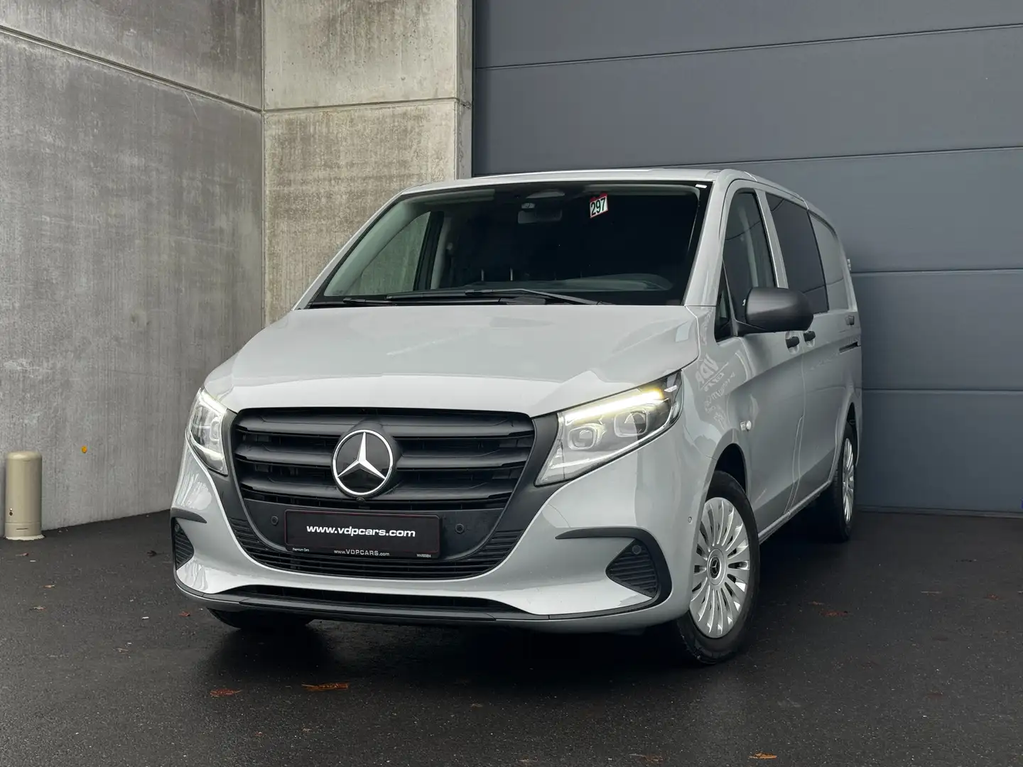 Mercedes-Benz Vito 119 MIXTO DUBBEL CABINE MULTIBEAM CAMERA 2SCHUIFD Gris - 2