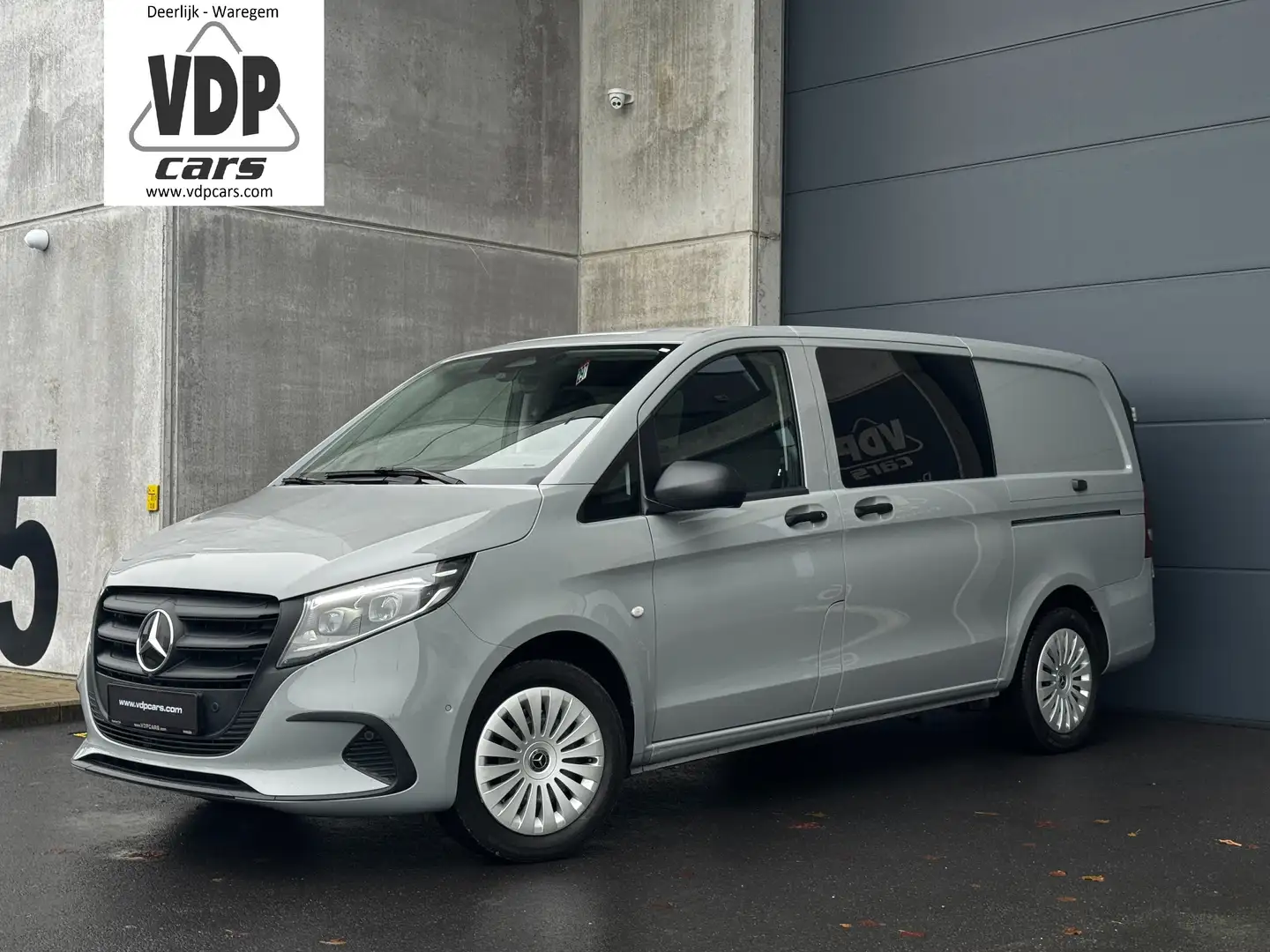 Mercedes-Benz Vito 119 MIXTO DUBBEL CABINE MULTIBEAM CAMERA 2SCHUIFD Gris - 1