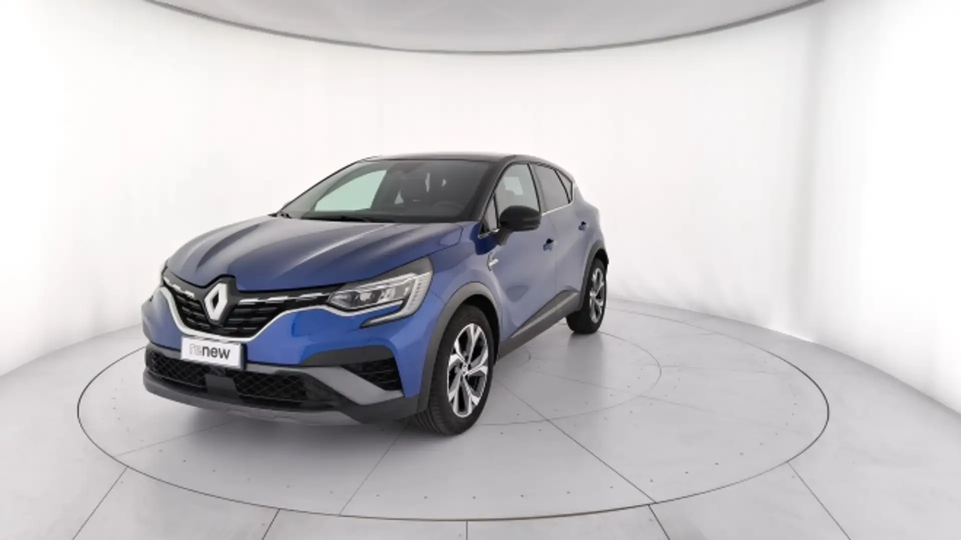 Renault Captur Captur 1.3 tce RS Line 140cv fap Blauw - 1