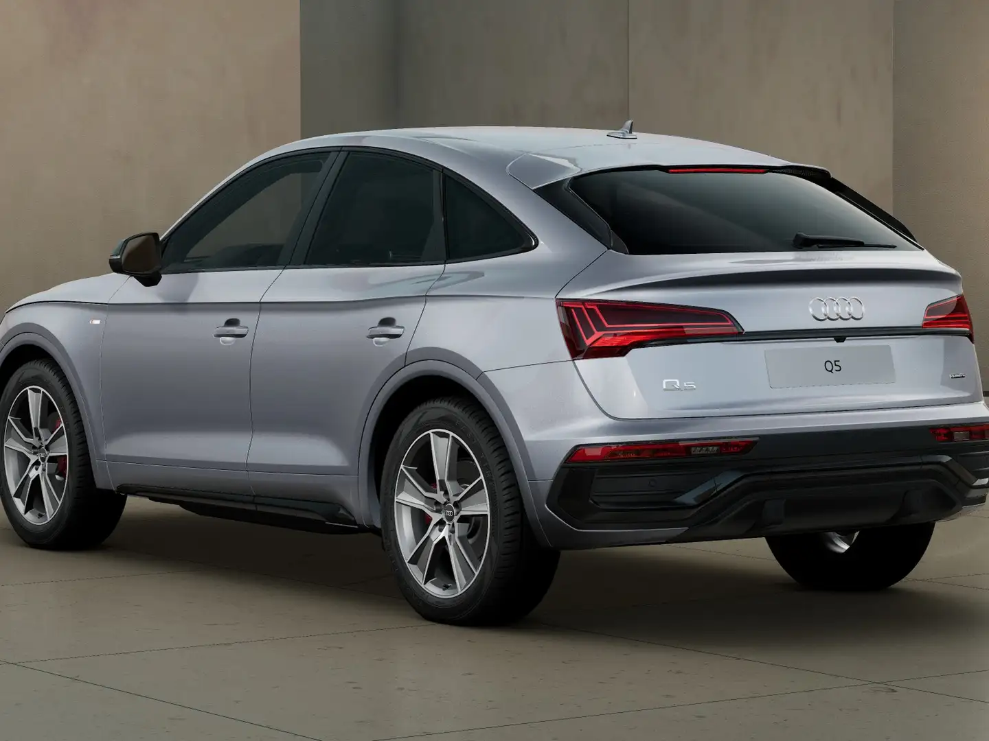 Audi Q5 sportback 40 2.0 tdi mhev 12v s line plus quattro Argent - 2