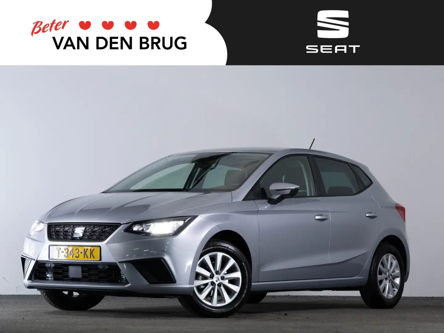 SEAT Ibiza 1.0 EcoTSI 95pk Style Business Connect | Stoelverw Grijs - 1
