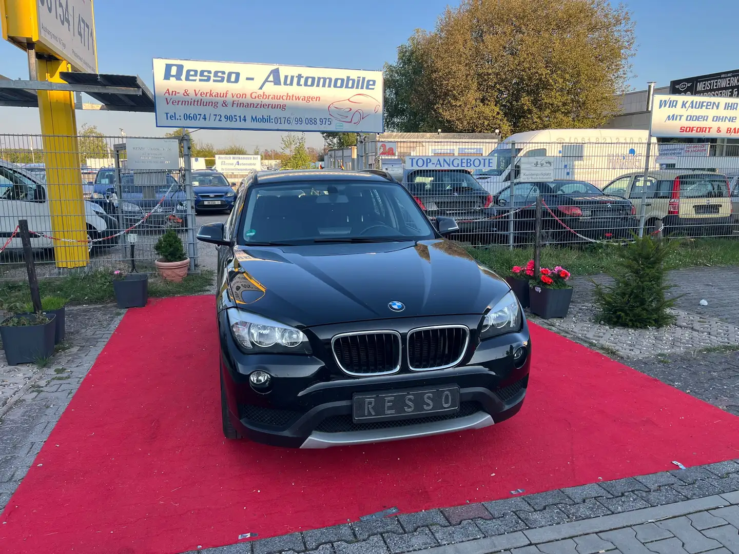BMW X1 sDrive 18i *2-HAND*KLIMA*GEPFLEGT*EU-6*HU NEU* Schwarz - 1
