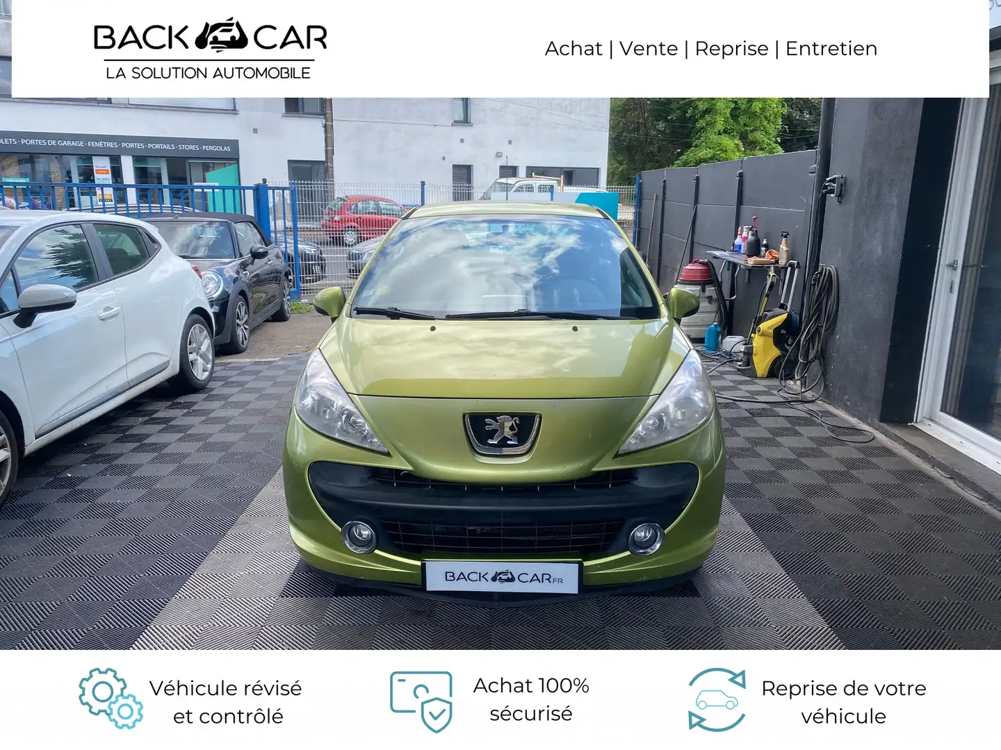 Peugeot 207 1.4e 75ch Trendy Groen - 2
