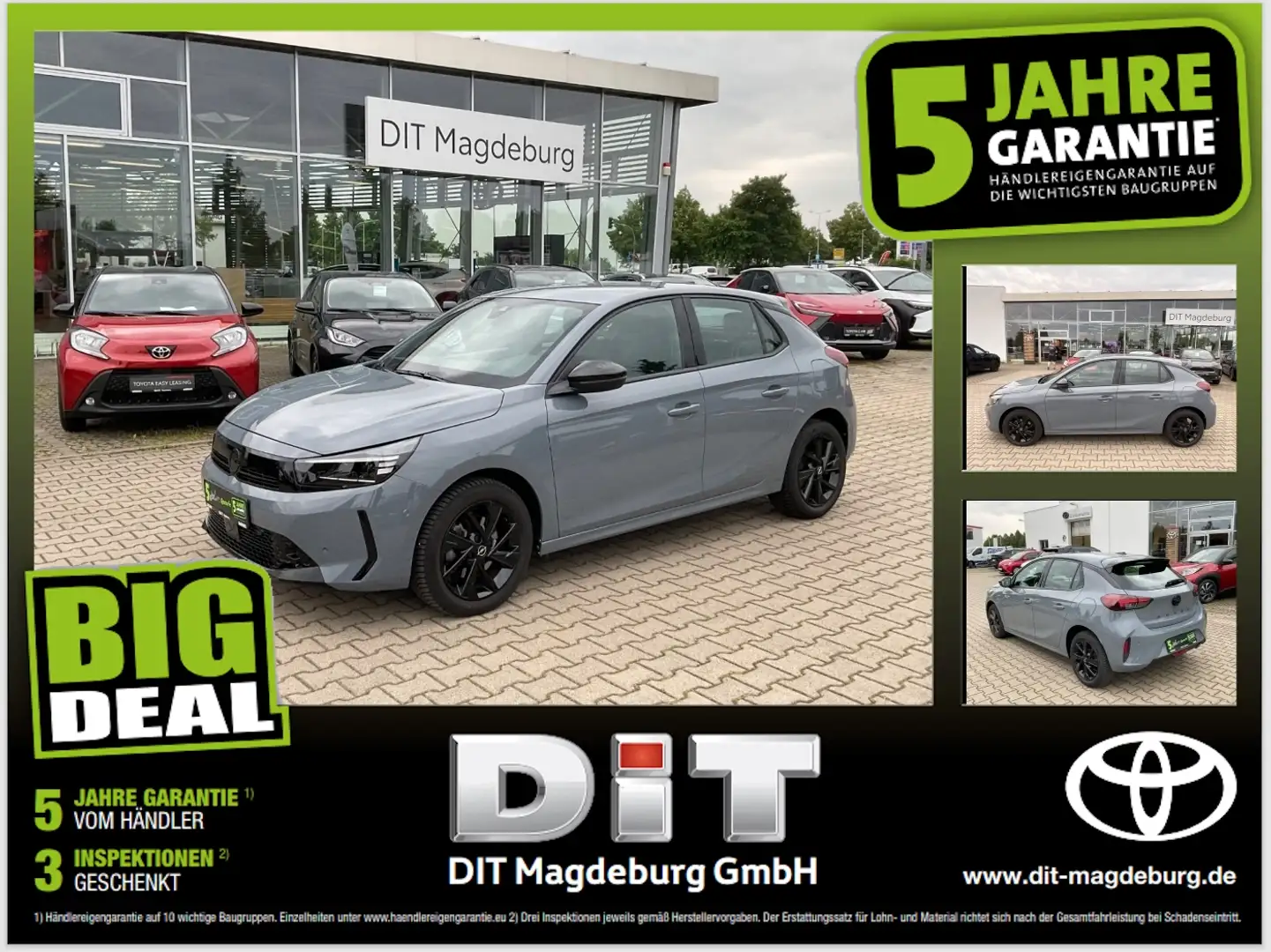 Opel Corsa F 1.2 GS Komfort,Tech1-Paket,Carplay Grijs - 1